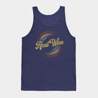 April Wine Circular Fade Tank Top